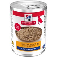 Hill's Science Plan Nassfutter Hund, Mature Adult 7+, mit Huhn 48x370 g von Hills