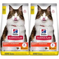 Hill's Science Plan Perfect Digestion Adult mit Huhn und Reis 2x7 kg von Hills