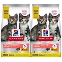 Hill's Science Plan Perfect Digestion Kitten 2x1,5 kg von Hills