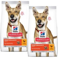 Hill's Science Plan Performance Adult 1+ mit Huhn 2x14 kg von Hills