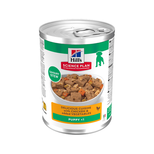 Hill's Science Plan - Puppy - Eintopf - Huhn - 12 x 363 g von Hills