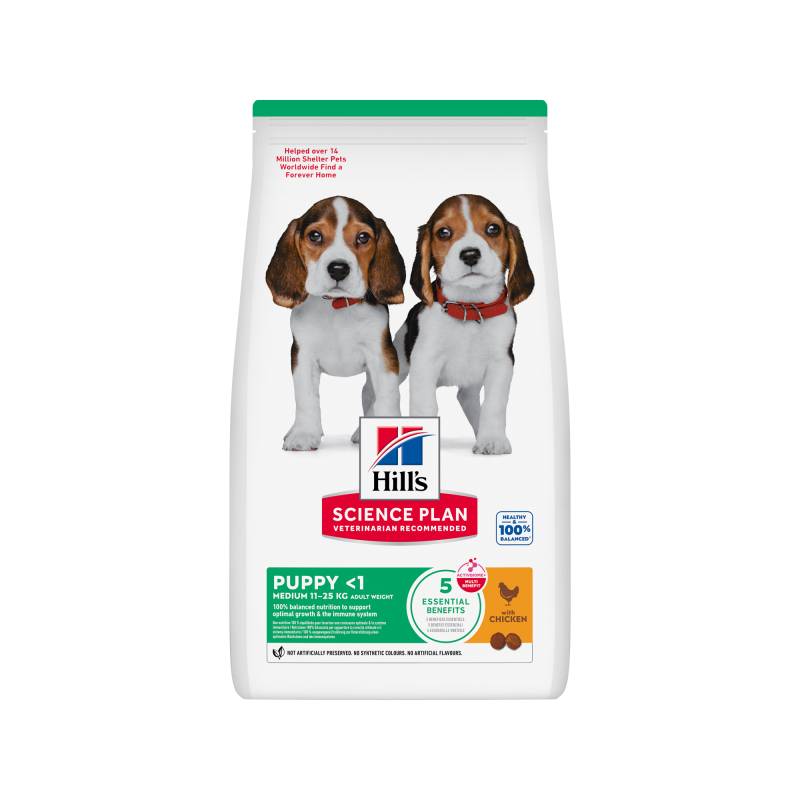 Hill's Science Plan - Puppy - Medium - Huhn - 6 kg von Hills