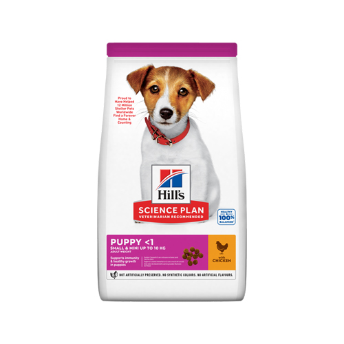 Hill's Science Plan Puppy Mini Hundefutter - Huhn - 1,5 kg von Hills