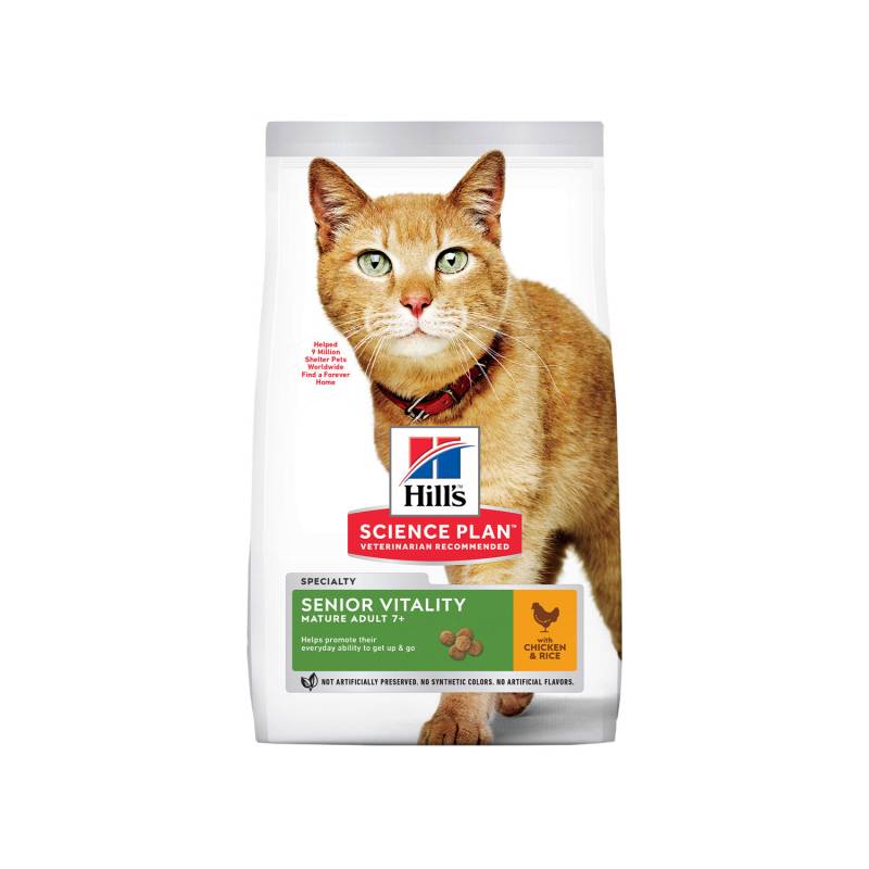 Hill's Science Plan Senior Vitality Katzenfutter - Frischebeutel - 12 x 85 g von Hills