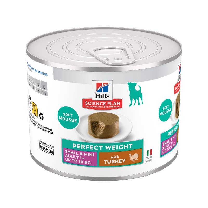 Hill's Science Plan Small & Mini - Perfect Weight Adult - 12 x 200 g Hill's Science Plan Small & Mini - Perfect Weight Adult - 12 x 200 g von Hills