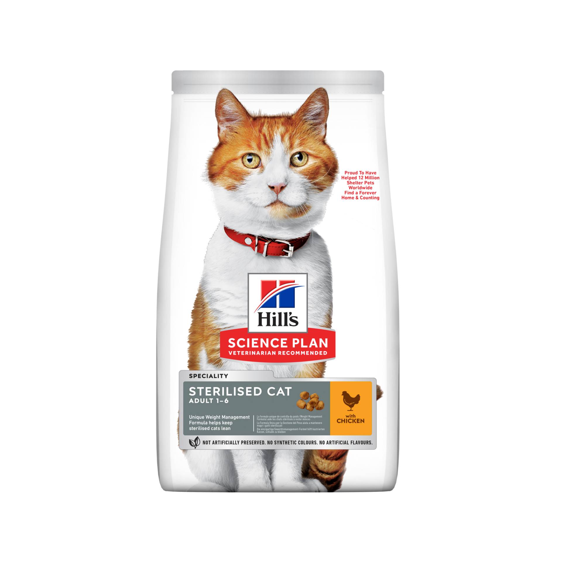 Hill's Science Plan Sterilised Young Adult Katzenfutter - Huhn - 300 g von Hills