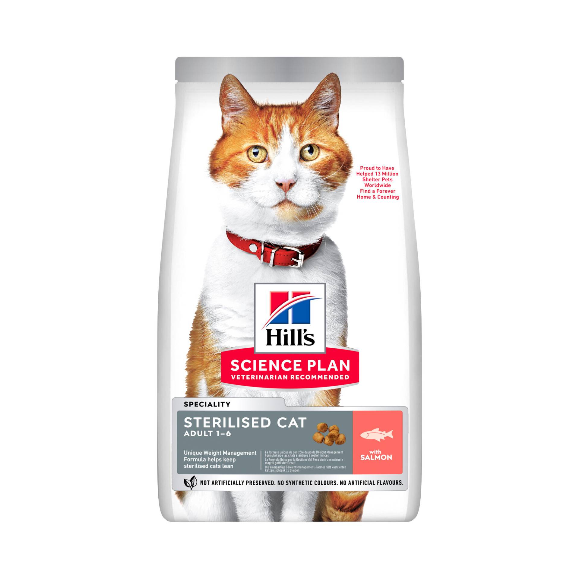 Hill's Science Plan Sterilisiertes Katzenfutter für Erwachsene - Lachs - 15 von Hills