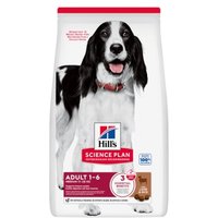 Hill's Science Plan Trockenfutter Hund, Medium Adult, mit Lamm und Reis 2x14 kg von Hills