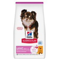 Hill's Science Plan Trockenfutter Hund, Light, Small & Mini Adult, mit Huhn 2x6 kg von Hills