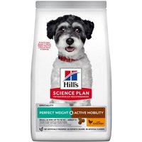 Hill's Science Plan Trockenfutter Hund, Adult, Small & Mini, Perfect Weight + Active Mobility, mit Huhn 6 kg von Hills
