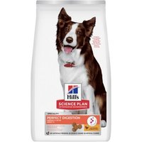 Hill's Science Plan Trockenfutter Hund, Perfect Digestion, Medium Adult, mit Huhn und braunem Reis 2,5 kg von Hills