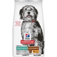 Hill's Science Plan Trockenfutter Hund, Perfect Weight & Active Mobility, Medium Adult, mit Huhn 2,5 kg von Hills