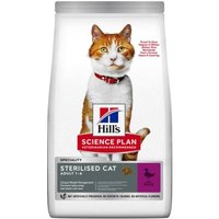 Hill's Science Plan Trockenfutter Katze, Adult, Sterilised Ente 10 kg von Hills