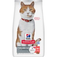 Hill's Science Plan Trockenfutter Katze, Adult, Sterilised mit Lachs 2x7 kg von Hills