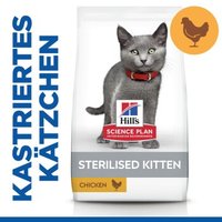 Hill's Science Plan Trockenfutter Kitten, Sterilised, mit Huhn 10 kg von Hills