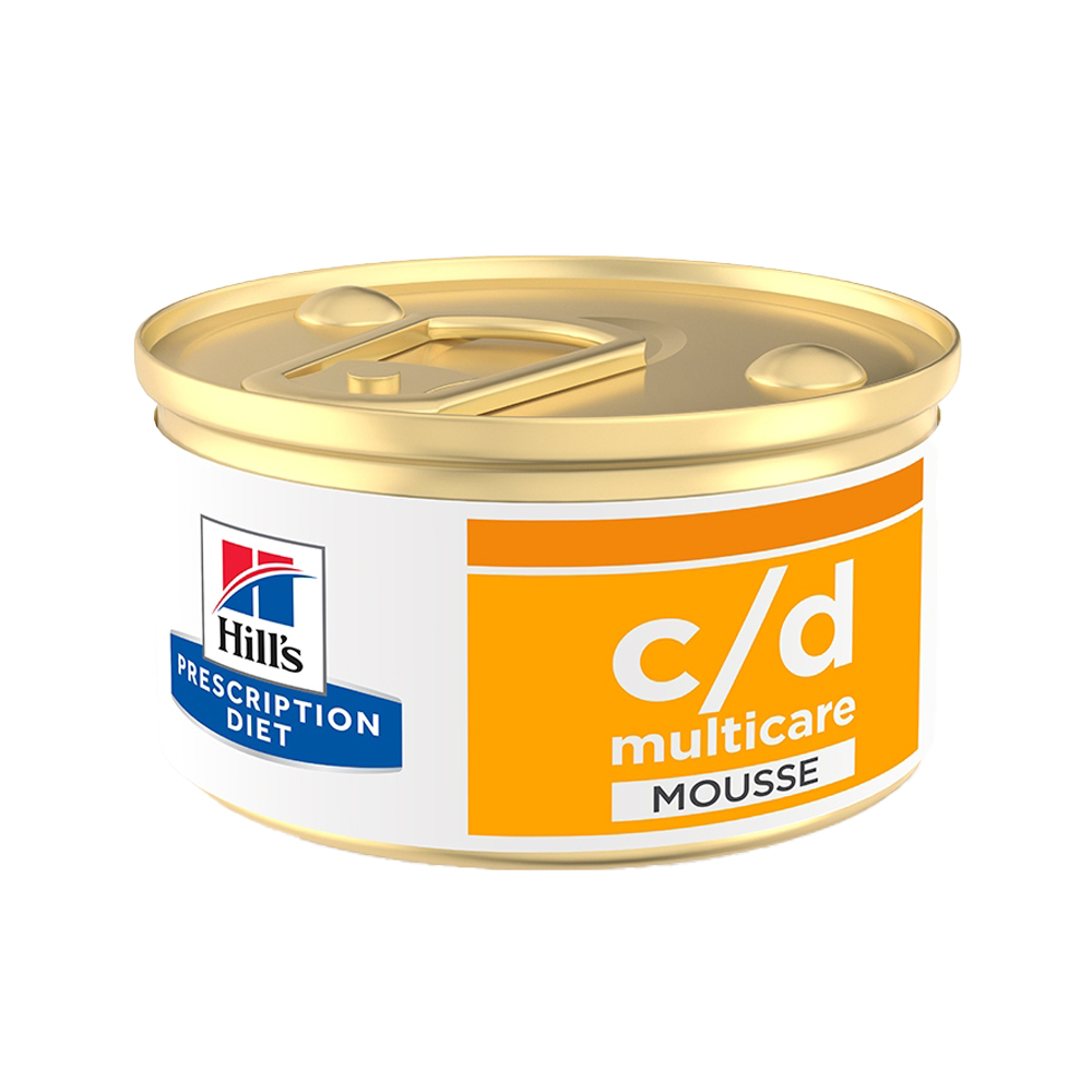 Hill's c/d Multicare - Feline - Mousse - Huhn - 12 x 85 g Hill's c/d Multicare - Feline - Mousse - Huhn - 12 x 85 g von Hills