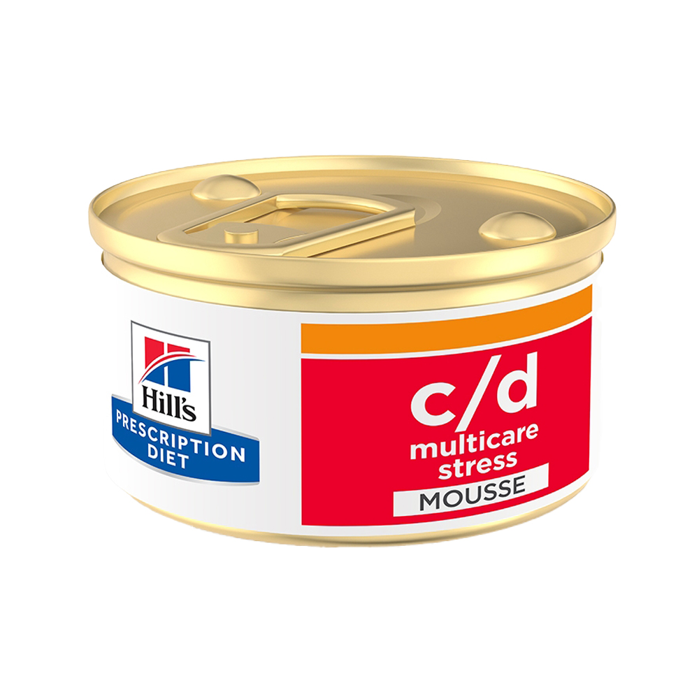 Hill's c/d Multicare Stress - Feline - Mousse - Huhn - 12 x 85 g Hill's c/d Multicare Stress - Feline - Mousse - Huhn - 12 x 85 g von Hills