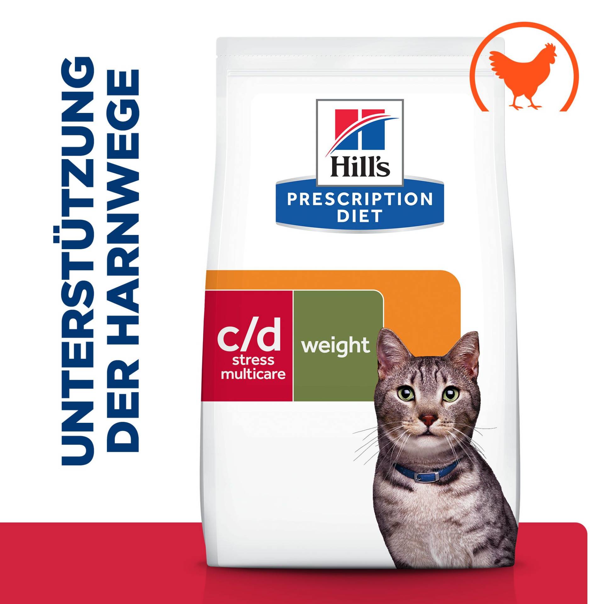 Hill's - c/d Urinary Stress + Metabolic - Feline - 1,5 kg von Hills