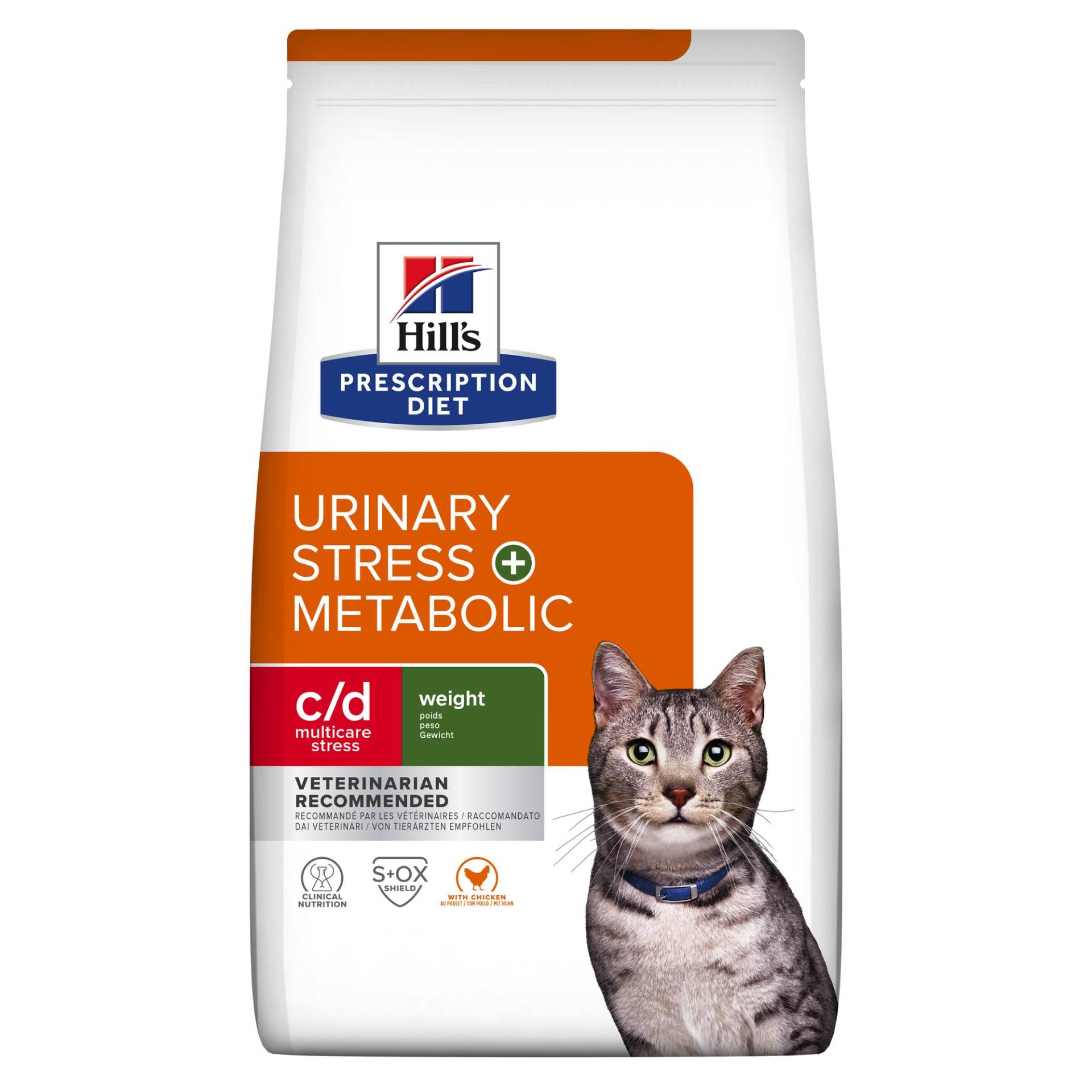 Hill's - c/d Urinary Stress + Metabolic - Feline - 1,5 kg von Hills