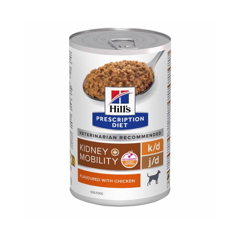 Hill's k/d + Mobility - Prescription Diet - Hund - Dose - 12 x 370 g von Hills