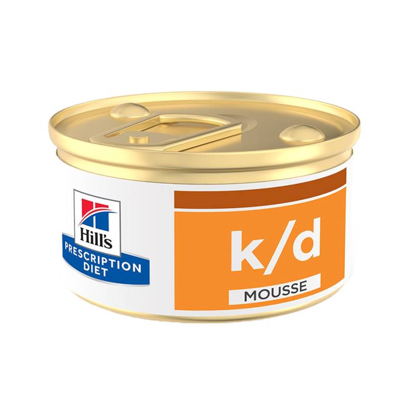 Hill's k/d Kidney Care - Feline - Mousse - Lachs - 12 x 85 g Hill's k/d Kidney Care - Feline - Mousse - Lachs - 12 x 85 g von Hills