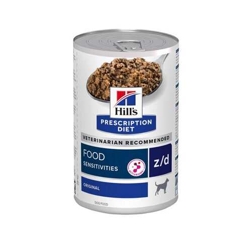 Hill's z/d Food Sensitivities Hundefutter - Dosen - 12 x 370 g von Hills