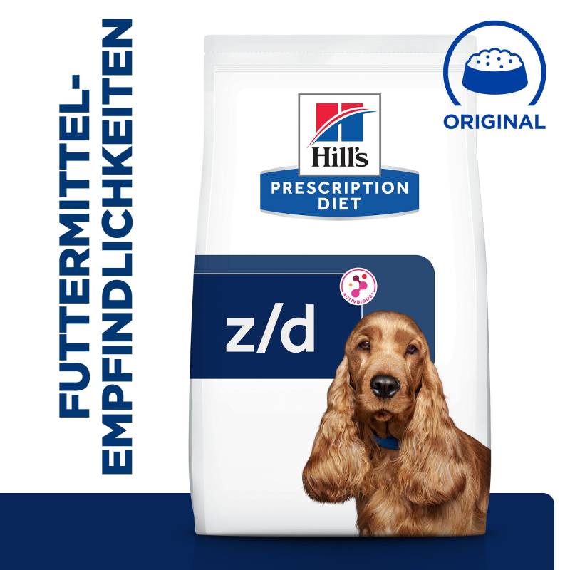 Hill's z/d Food Sensitivities Hundefutter - Dosen - 36 x 370 g von Hills