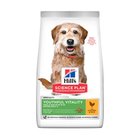Hills Science Plan - Canine - Senior Vitality Small & Miniature Hundefutter - 6 kg von Hills