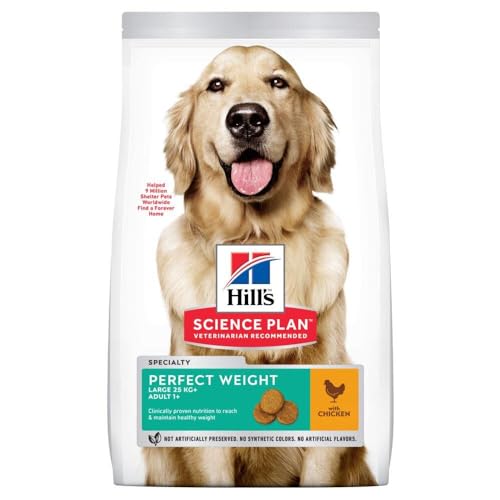 Hills Science Plan Canine perfekte Gewicht große Rassen Erwachsene - 12kg von Hill's