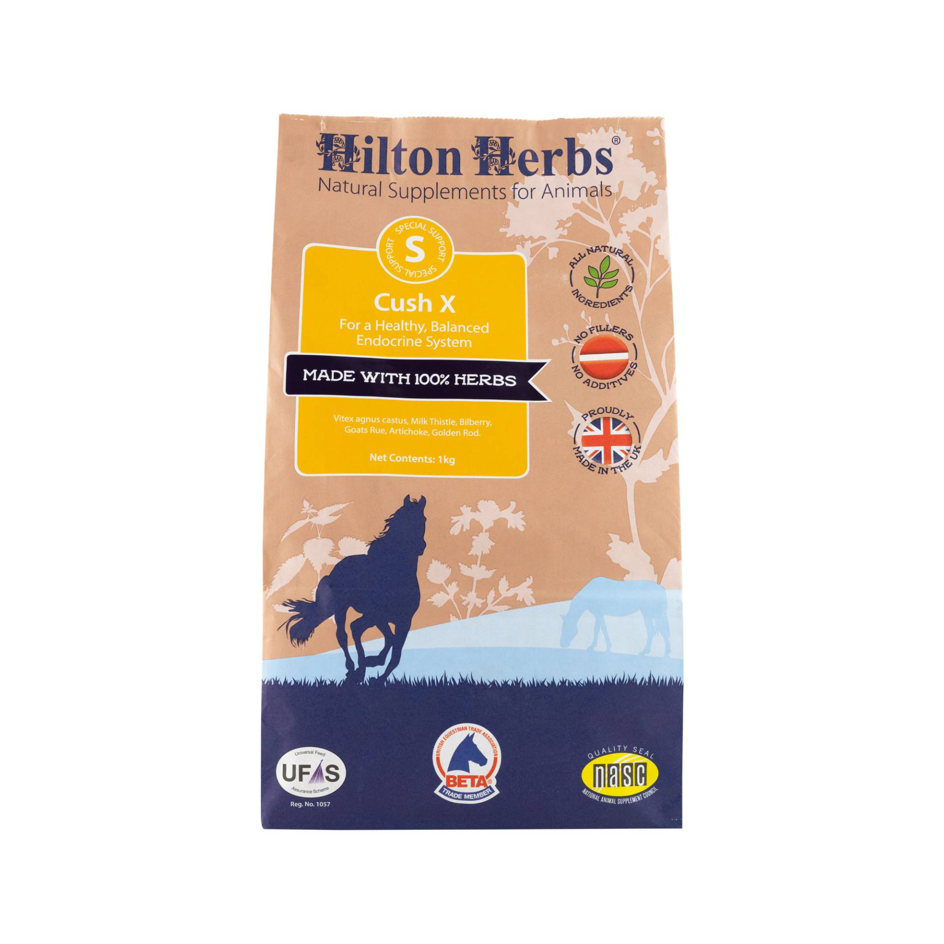 Hilton Herbs Cush X for Horses - Pulver - 1 kg von Hilton Herbs