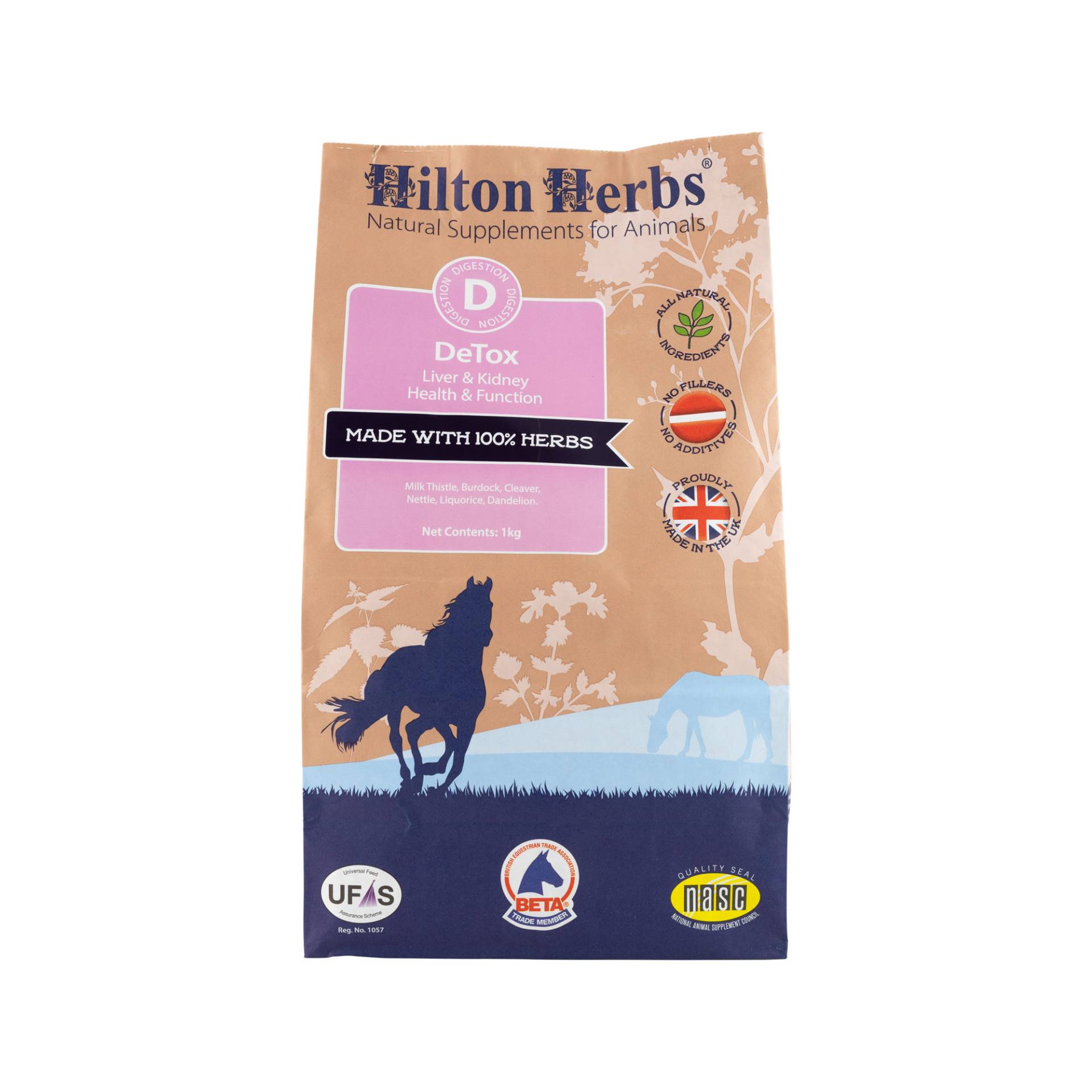 Hilton Herbs Detox for Horses - Pulver - 1 kg von Hilton Herbs