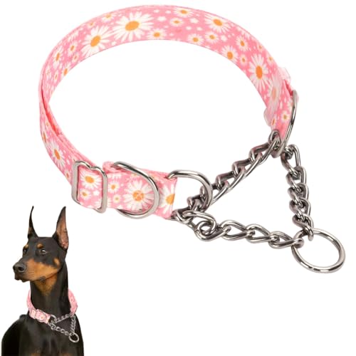Choke Chain for Dogs,Stainless Steel Chain Martingale Collar for Dogs, No Pull Slip Cinch Choker Choke Heavy Duty Dog Collar Choke Chain for Dogs,Stainless Steel Chain Martingale Collar for Dogs, No Pull Slip Cinch Choker Choke Heavy Duty Dog Collar von HimyBB