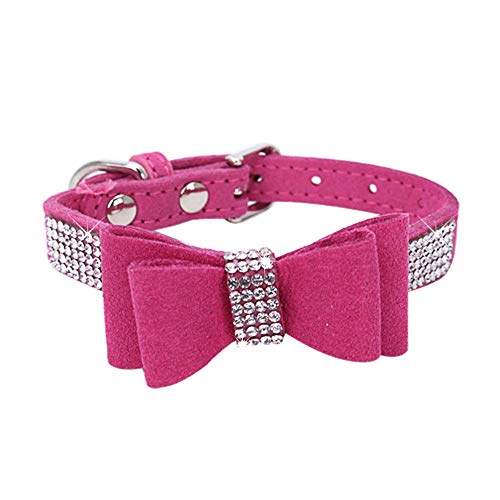Hundehalsband für Welpen, Strasssteine, glitzernd, Kristall, niedlich, verstellbar, für kleine, mittelgroße und große Mädchen, Welpen, Katzen, für weibliche Haustiere, Kätzchen Hundehalsband für Welpen, Strasssteine, glitzernd, Kristall, niedlich, verstellbar, für kleine, mittelgroße und große Mädchen, Welpen, Katzen, für weibliche Haustiere, Kätzchen von HimyBB