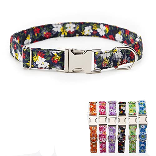 Hundehalsband, Metallschnalle, langlebig, verstellbar, für Haustiere, Katzen, Welpen, weich für XL, Schwarz Hundehalsband, Metallschnalle, langlebig, verstellbar, für Haustiere, Katzen, Welpen, weich für XL, Schwarz von HimyBB