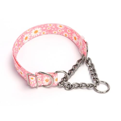Martingal-Halsband, Edelstahlkette, Martingal-Halsband für Hunde, kein Ziehen, rutschfest, Choker, Choker, Choke, robustes Hundehalsband Martingal-Halsband, Edelstahlkette, Martingal-Halsband für Hunde, kein Ziehen, rutschfest, Choker, Choker, Choke, robustes Hundehalsband von HimyBB