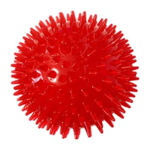 Quietschender Hundeball Quietschende Kaubälle Für Hunde Weiche Stichbälle Kauspielzeug Für Haustiere Ungiftig Zur Zahnreinigung Von Welpen Spielzeugbälle Rot 6 cm von Hintyne