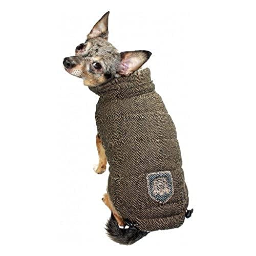 Hip Doggie HD-5HRBV Herringbone Vest Hundemantel, XL von Hip Doggie