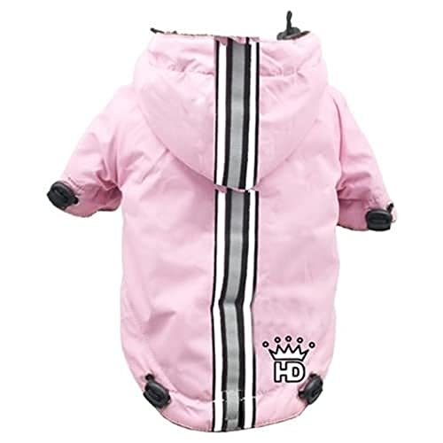 Hip Doggie HD-5PRPK-S Puppagonia Rain Parka - Hund Regenmantel, S, rosa Hip Doggie HD-5PRPK-S Puppagonia Rain Parka - Hund Regenmantel, S, rosa von Hip Doggie
