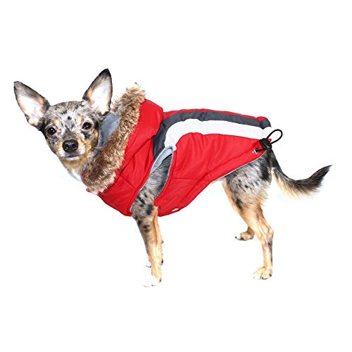 Hip Doggie HD-5SARD-M Swiss Alpine Ski Vest Hundemantel, M, rot Hip Doggie HD-5SARD-M Swiss Alpine Ski Vest Hundemantel, M, rot von Hip Doggie