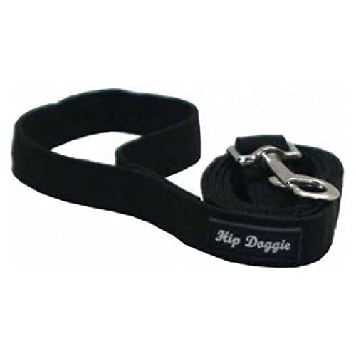 Hip Doggie HD-6PMHBK Leash Hundeleine, schwarz von Hip Doggie