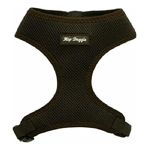 Hip Doggie HD-6PMHBN Ultra Comfort Harness Vest Hundegeschirr, XL, braun Hip Doggie HD-6PMHBN Ultra Comfort Harness Vest Hundegeschirr, XL, braun von Hip Doggie