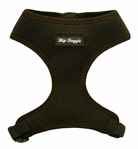 Hip Doggie HD-6PMHBN Ultra Comfort Harness Vest Hundegeschirr, XXXL, braun Hip Doggie HD-6PMHBN Ultra Comfort Harness Vest Hundegeschirr, XXXL, braun von Hip Doggie