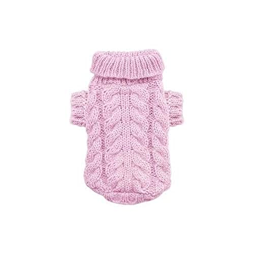 Hip Doggie HD-7ACP-M Angora Cable Knit Sweater - Hundepullover, M, rosa Hip Doggie HD-7ACP-M Angora Cable Knit Sweater - Hundepullover, M, rosa von Hip Doggie