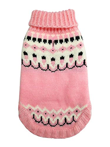 Hip Doggie HD-7ICPK-XL Icelandic Sweater Pink XL Hundepullover Hip Doggie HD-7ICPK-XL Icelandic Sweater Pink XL Hundepullover von Hip Doggie