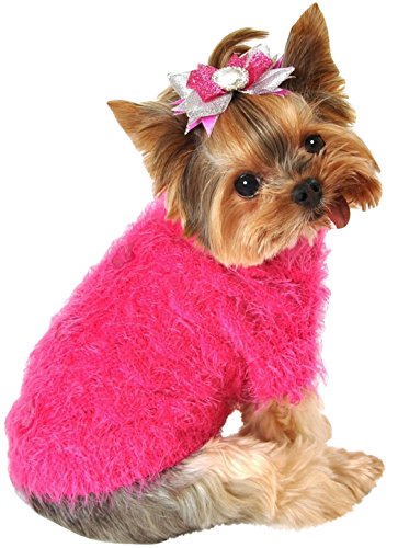 Hip Doggie HD-7MBS-M Angora Blossom Sweater - Hundepullover, M von Hip Doggie