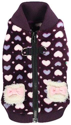 Hip Doggie HD-7PHV-XL Soft Purple Heart Vest - Hundepullover, XL von Hip Doggie