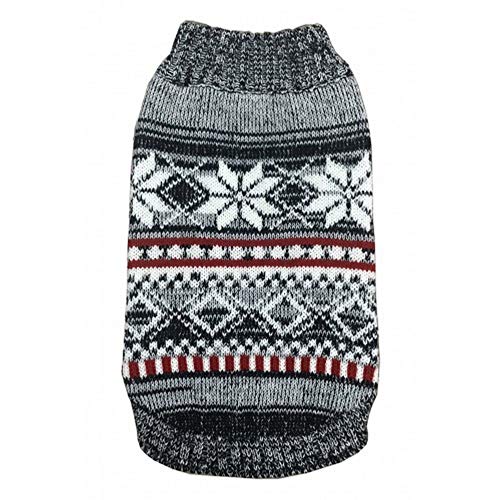 Hip Doggie HD-7SNSK-M Snow Sky Sweater M Hundepullover von Hip Doggie