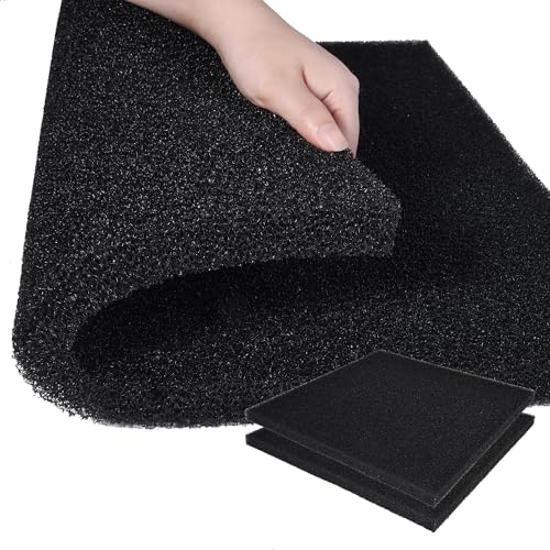 Hipanda Bio-Filterschwamm für Aquarien, 50,8 x 50,8 x 2,5 cm, 20 PPI, Bio-Filtermedien, Schaumstoff-Pad, zuschneidbar, offenzellige Schaumstoffplatte für Aquarien, 2 Stück Hipanda Bio-Filterschwamm für Aquarien, 50,8 x 50,8 x 2,5 cm, 20 PPI, Bio-Filtermedien, Schaumstoff-Pad, zuschneidbar, offenzellige Schaumstoffplatte für Aquarien, 2 Stück von Hipanda