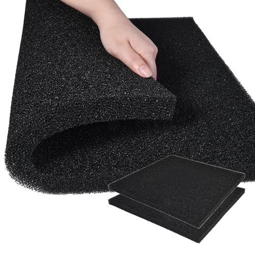 Hipanda Bio-Filterschwamm für Aquarien, 50,8 x 50,8 x 2,5 cm, 30 PPI, Bio-Filtermedien, Schaumstoff-Pad, zuschneidbar, offenzellige Schaumstoffplatte für Aquarien, 2 Stück Hipanda Bio-Filterschwamm für Aquarien, 50,8 x 50,8 x 2,5 cm, 30 PPI, Bio-Filtermedien, Schaumstoff-Pad, zuschneidbar, offenzellige Schaumstoffplatte für Aquarien, 2 Stück von Hipanda