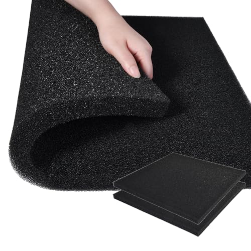 Hipanda Bio-Filterschwamm für Aquarien, 50,8 x 50,8 x 2,5 cm, 50 PPI, Bio-Filtermedien, Schaumstoff-Pad, zuschneidbar, offenzellige Schaumstoffplatte für Aquarien, 2 Stück Hipanda Bio-Filterschwamm für Aquarien, 50,8 x 50,8 x 2,5 cm, 50 PPI, Bio-Filtermedien, Schaumstoff-Pad, zuschneidbar, offenzellige Schaumstoffplatte für Aquarien, 2 Stück von Hipanda